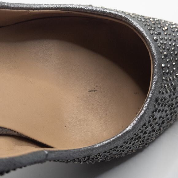 INC International Concepts Pumps Metallic Silver Size 10 Elegant - Picture 8 of 10